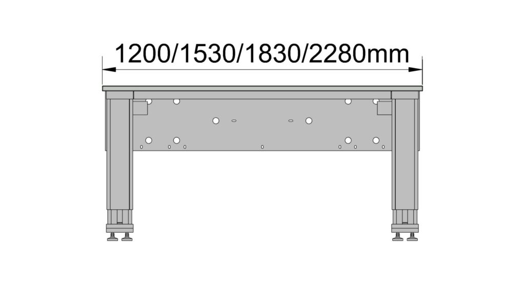 Store Max Workbench Motorised adjustable max workbench that works for you